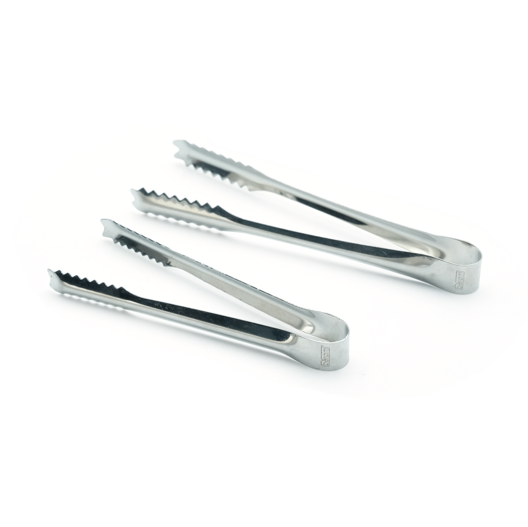 Beram 15+12.5 Sugar Tong Stainless Steel Mini Tongs for Sugar Cubes, Ice, Snacks & Tea Parties – Durable, Rust-Resistant