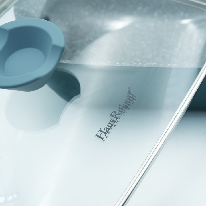 Haus Roland 14Pcs Green Granite Nonstick Cookware Set with Lids Die-Cast Aluminum Induction & Oven Safe PFOA/PTFE-Free Kitchen Utensil Durable Scratch-safe Pots & Pans for Cooking