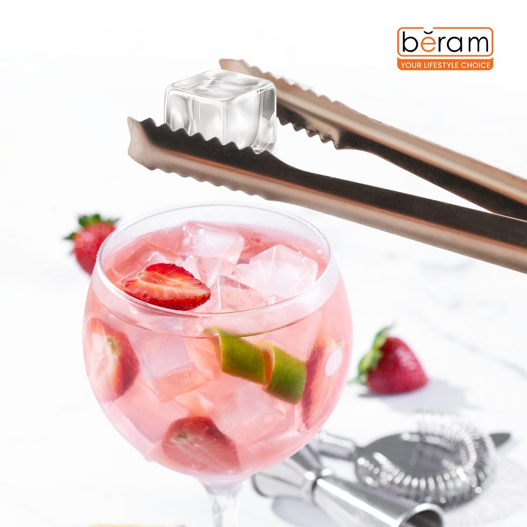 Beram 15+12.5 Sugar Tong Stainless Steel Mini Tongs for Sugar Cubes, Ice, Snacks & Tea Parties – Durable, Rust-Resistant