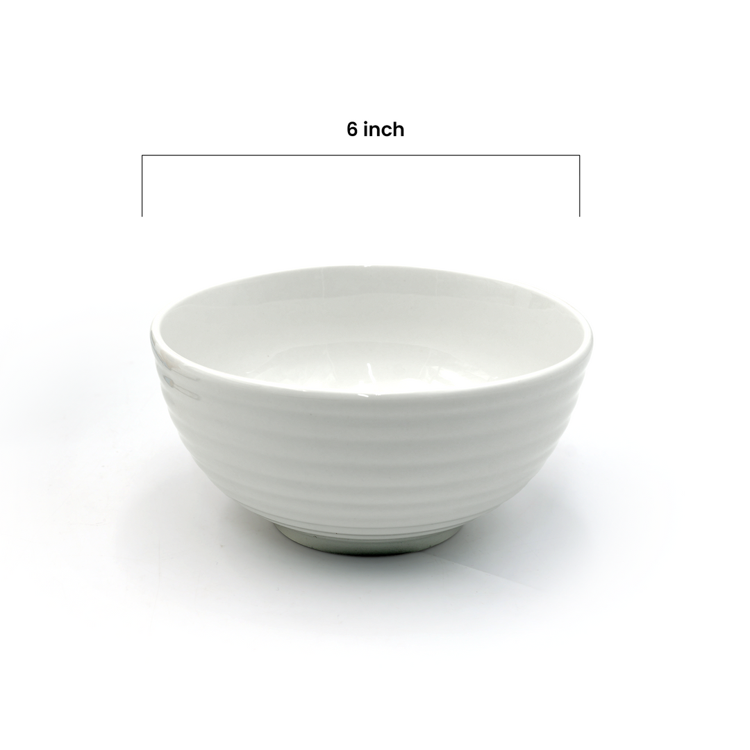 16Pc Ceramic Dinner Set Service Of 4 Includes Dinner&Dessert Plates Bowls Semi Bowl Plate Durable  White LightWeight Microwave Safe for Everyday Use Special Occassion Gifting