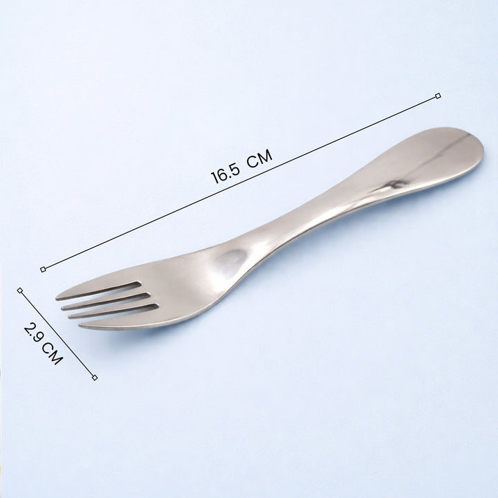 BERAM Tiny Bite Children’s Cutlery 18/10 Stainless Steel Flatware with Elegant Handles – Perfect Toddler Tableware
