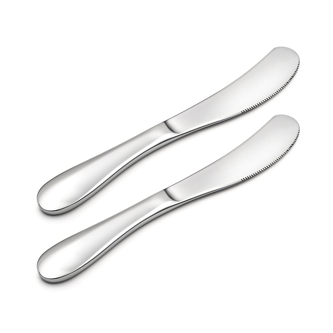 BERAM Tiny Bite Children’s Cutlery 18/10 Stainless Steel Flatware with Elegant Handles – Perfect Toddler Tableware