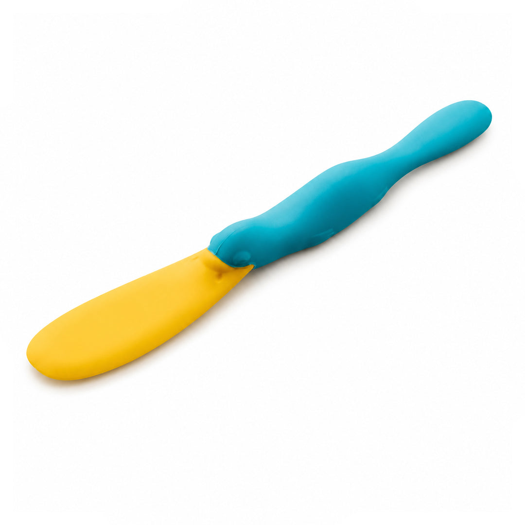 BERAM Jar Spatula Silicone Scooper Multi-functional Jam Spatula with Soft Rubber Scraper Splatypus Design Food-Grade Heat Resistant Non-Stick Dishwasher Safe Flexible Kitchen Tool for Daily Use