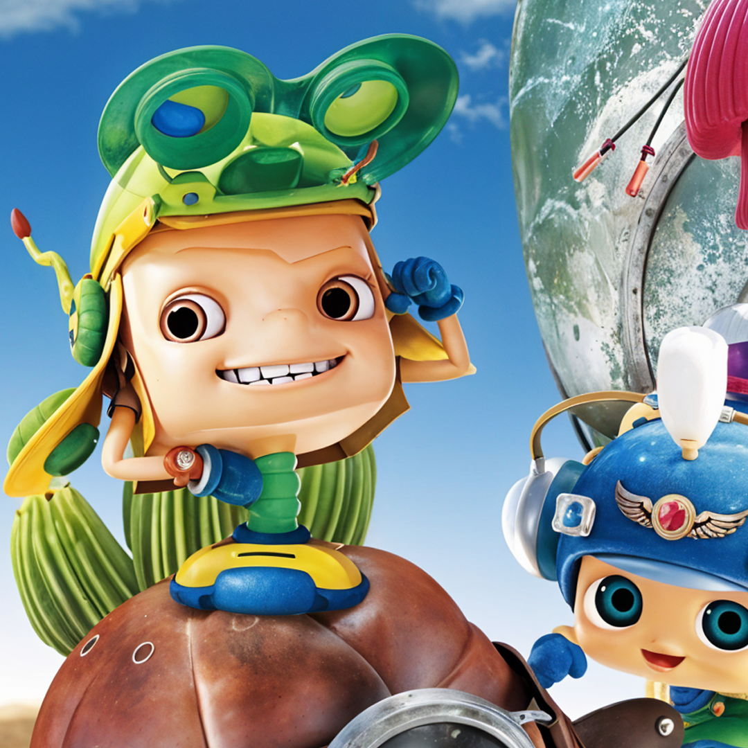 Kidsmart Hezi Kunta BOCA – Interactive Kids’ Figurine Toy for Ages 6+, Colorful Character with Movable Parts, Engages Imagination and Fine Motor Skills, Durable and Safe Play Companion