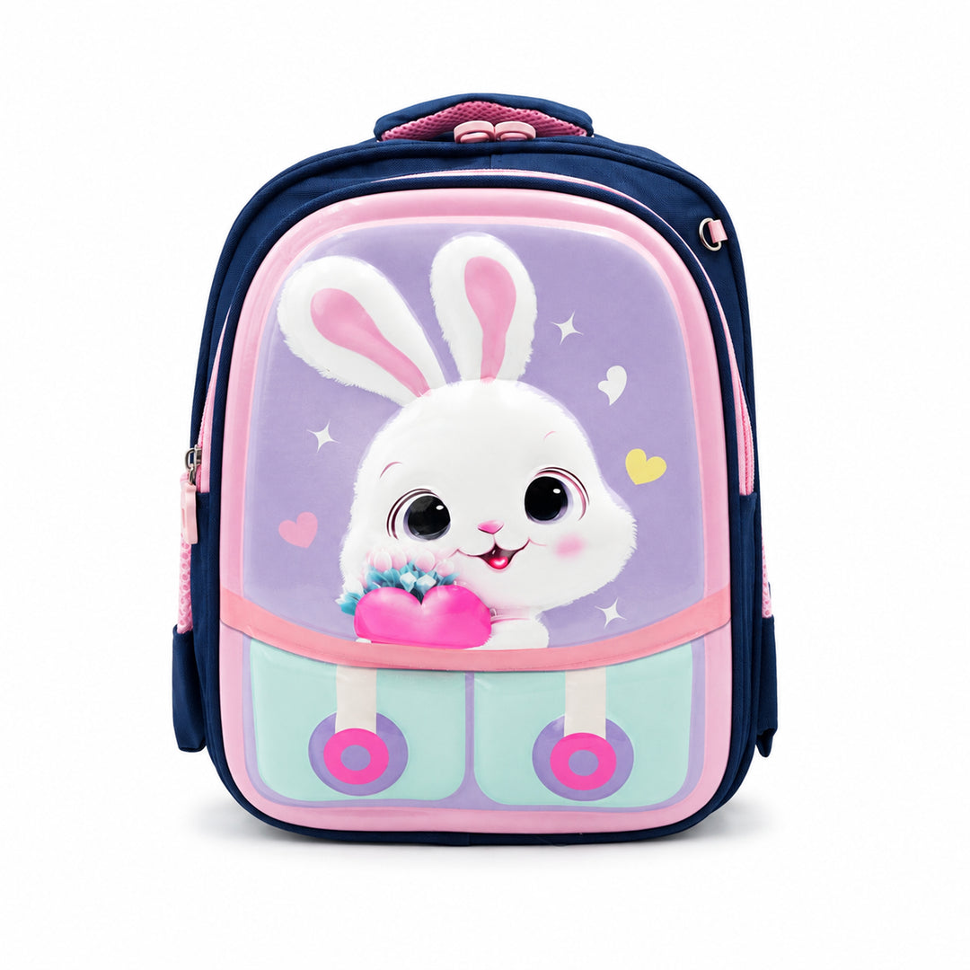 14.5 Inch School Backpack Lightweight Water-Resistant Book bag with Multiple Compartments, Padded Shoulder Straps & Side Bottle Pocket, Durable Daily Travel Bag