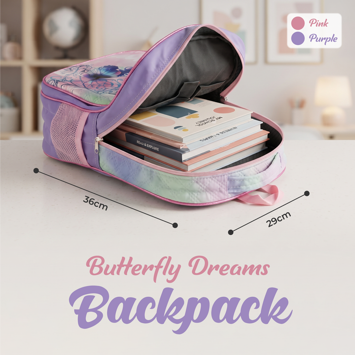 14 Inch School Backpack with Spacious Compartments | Lightweight Durable Water-Resistant Bag | Ergonomic Shoulder Straps, Multi-Pocket Storage for Daily Use, Travel & Office