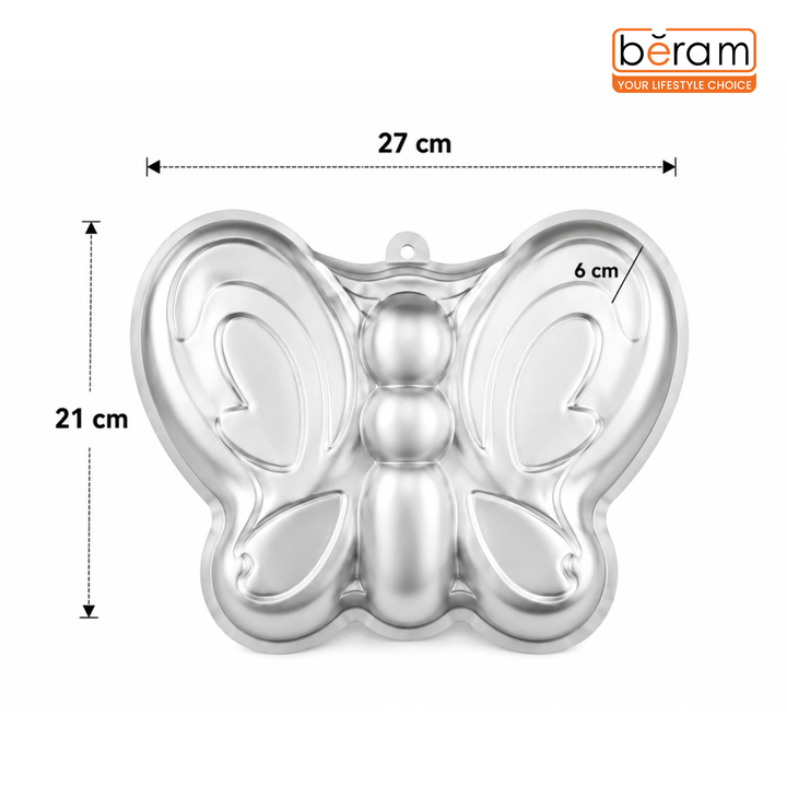 BERAM Non Stick Food Grade Aluminium Alloy Cake Mould Creative Shape Baking Pan for Birthday Party Christmas Kids Home Bakers Baking Lovers Decorating Essentials Baking Tools Kitchen Accessories Oven Safe Durable