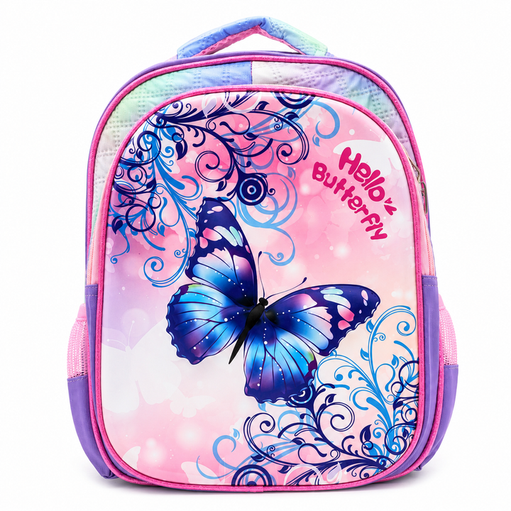 14 Inch School Backpack with Spacious Compartments | Lightweight Durable Water-Resistant Bag | Ergonomic Shoulder Straps, Multi-Pocket Storage for Daily Use, Travel & Office