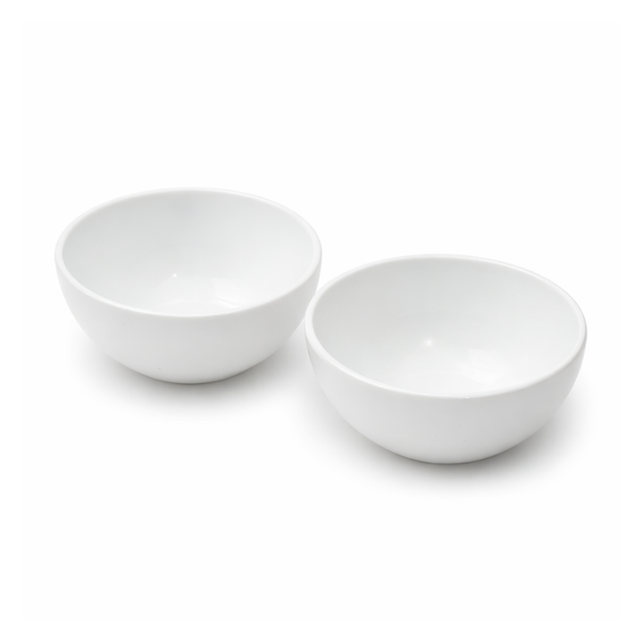 Luminarc White 4 PCS Ceramic Dinner Set  Soup Plate 22cm Dinner Plate 24cm Dessert Plate 19cm Bowl 9.5cm Tableware Set for Home & Restaurant