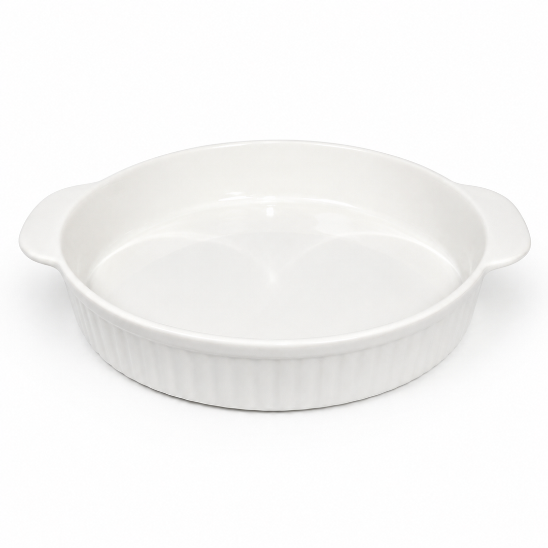 Ceramic Stripes Oval White Serving Tray Microwave Dishwasher Safe Ceramic Platter for Snacks Desserts Appetizers Sushi Pastry Dry Fruits Dining Kitchen Buffet Party and Restaurant Use