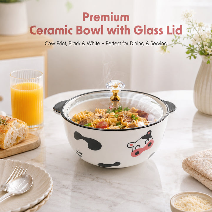 Ceramic Bowl Set Premium Porcelain Storage and Serving Bowls Microwave and Dishwasher Safe Soup Rice Snack Cereal Meal Prep Bowls Modern Kitchen Food Container Set