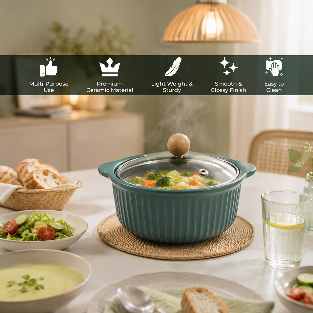 Ceramic Bowl Set Premium Porcelain Storage and Serving Bowls Microwave and Dishwasher Safe Soup Rice Snack Cereal Meal Prep Bowls Modern Kitchen Food Container Set
