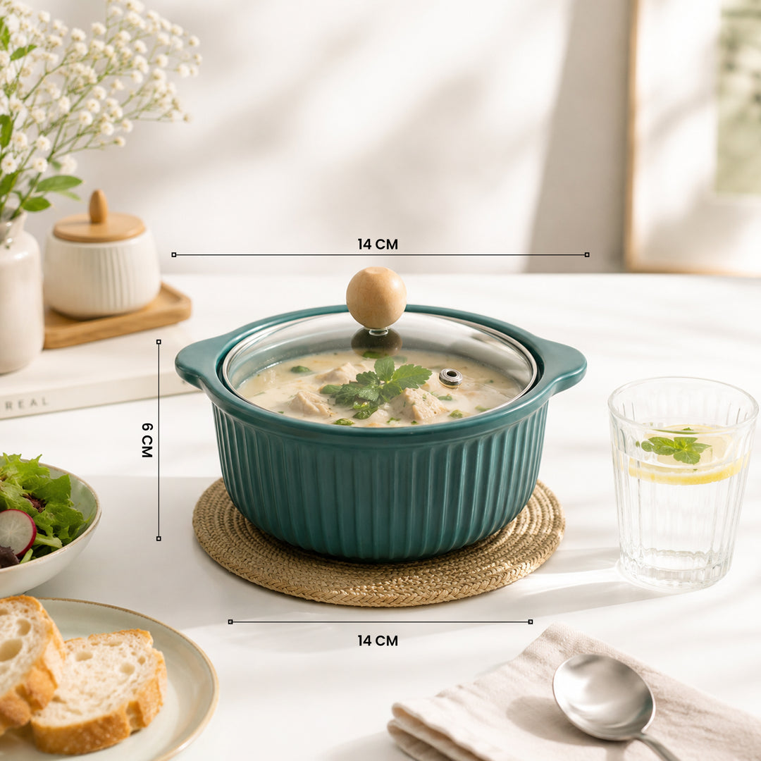 Ceramic Bowl Set Premium Porcelain Storage and Serving Bowls Microwave and Dishwasher Safe Soup Rice Snack Cereal Meal Prep Bowls Modern Kitchen Food Container Set