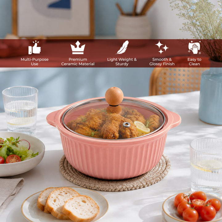 Ceramic Bowl Set Premium Porcelain Storage and Serving Bowls Microwave and Dishwasher Safe Soup Rice Snack Cereal Meal Prep Bowls Modern Kitchen Food Container Set