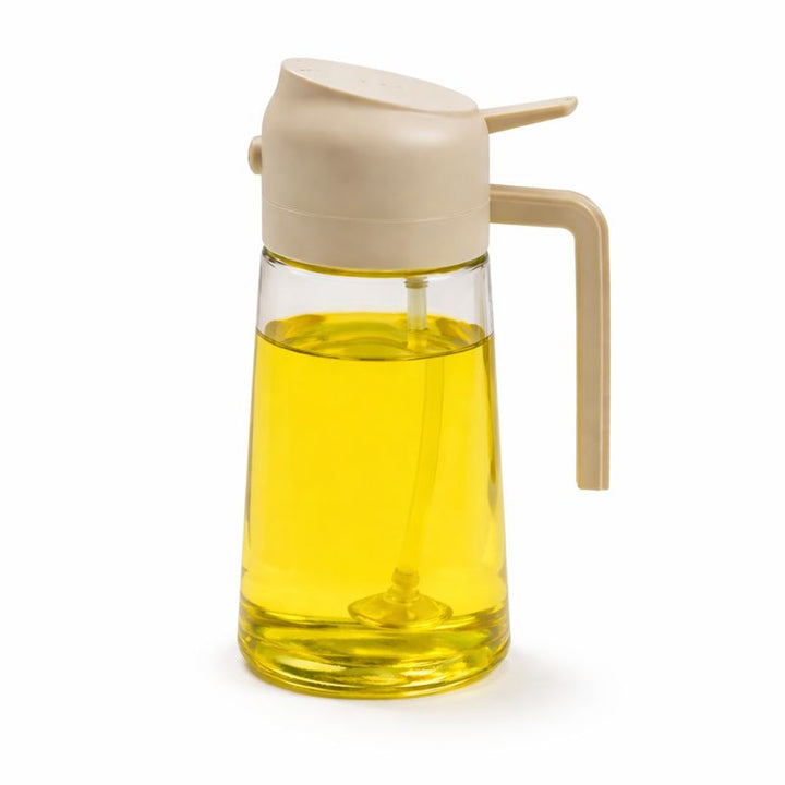 BERAM Olive Oil Sprayer for Cooking Refillable Food Grade Oil Spray Bottle Dispenser for Kitchen Salad Air Fryer BBQ Baking Frying & Grilling Leak Proof Oil Dispenser for Home Improvement
