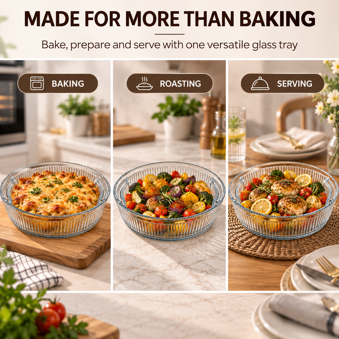 Ceramic Serving Tray Microwave Dishwasher Safe Ceramic Platter for Snacks Desserts Appetizers Sushi Pastry Dry Fruits Dining Kitchen Buffet Party and Restaurant Use