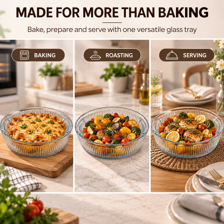 Ceramic Serving Tray Microwave Dishwasher Safe Ceramic Platter for Snacks Desserts Appetizers Sushi Pastry Dry Fruits Dining Kitchen Buffet Party and Restaurant Use