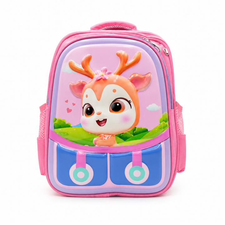 14.5 Inch School Backpack Lightweight Water-Resistant Book bag with Multiple Compartments, Padded Shoulder Straps & Side Bottle Pocket, Durable Daily Travel Bag