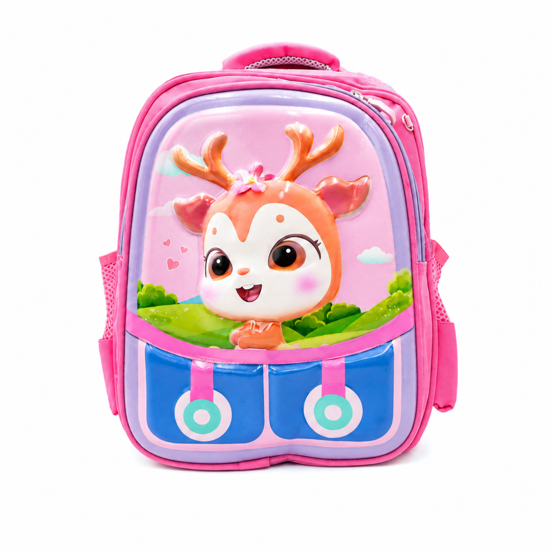 14.5 Inch School Backpack Lightweight Water-Resistant Book bag with Multiple Compartments, Padded Shoulder Straps & Side Bottle Pocket, Durable Daily Travel Bag