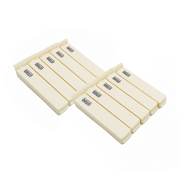 Beram Sealing Clips for Snack Bags Vacuum Sealers for Packages and Storage Air Tight Sealing Chip Clips Aesthetic Kitchen Accessory Pack of 4, 5 and 10