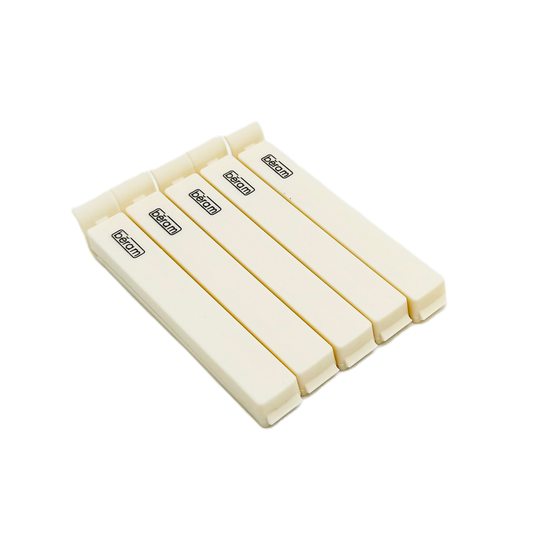 Beram Sealing Clips for Snack Bags Vacuum Sealers for Packages and Storage Air Tight Sealing Chip Clips Aesthetic Kitchen Accessory Pack of 4, 5 and 10