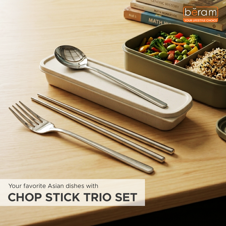 Chopstick Trio Cutlery Set