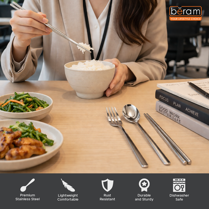 Chopstick Trio Cutlery Set