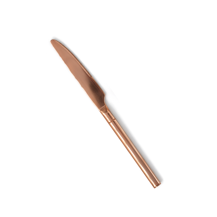 BERAM Copper Craft Cutlery, Elegant Stainless Steel Flatware 18/10 Grade, Kitchen Utensils, Tableware Set For Home, Restaurants, Hotels and More