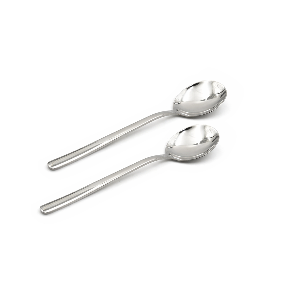 BERAM Dazzle Dine in Silver Cutlery Elegant Stainless Steel, 18/10 Grade Kitchen Utensils Set Tableware Set for Home, Restaurants and More