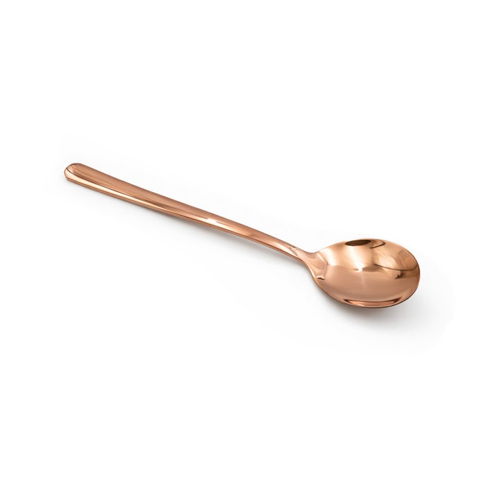 BERAM Dazzle Dine Cutlery Elegant 18/10 Stainless Steel Flatware with PVD Copper Finish, Premium Tableware for Home, Restaurants