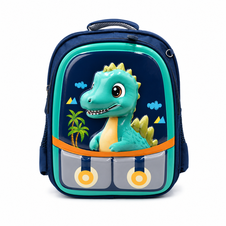 14.5 Inch School Backpack Lightweight Water-Resistant Book bag with Multiple Compartments, Padded Shoulder Straps & Side Bottle Pocket, Durable Daily Travel Bag