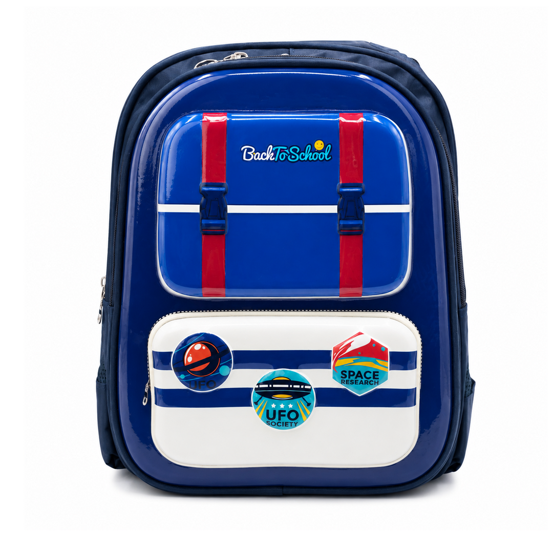 Edupack 14 Inch Kids School Backpack | Lightweight Durable School Bag for Boys & Girls | Spacious Multi-Compartment Travel Backpack for School & Daily Use