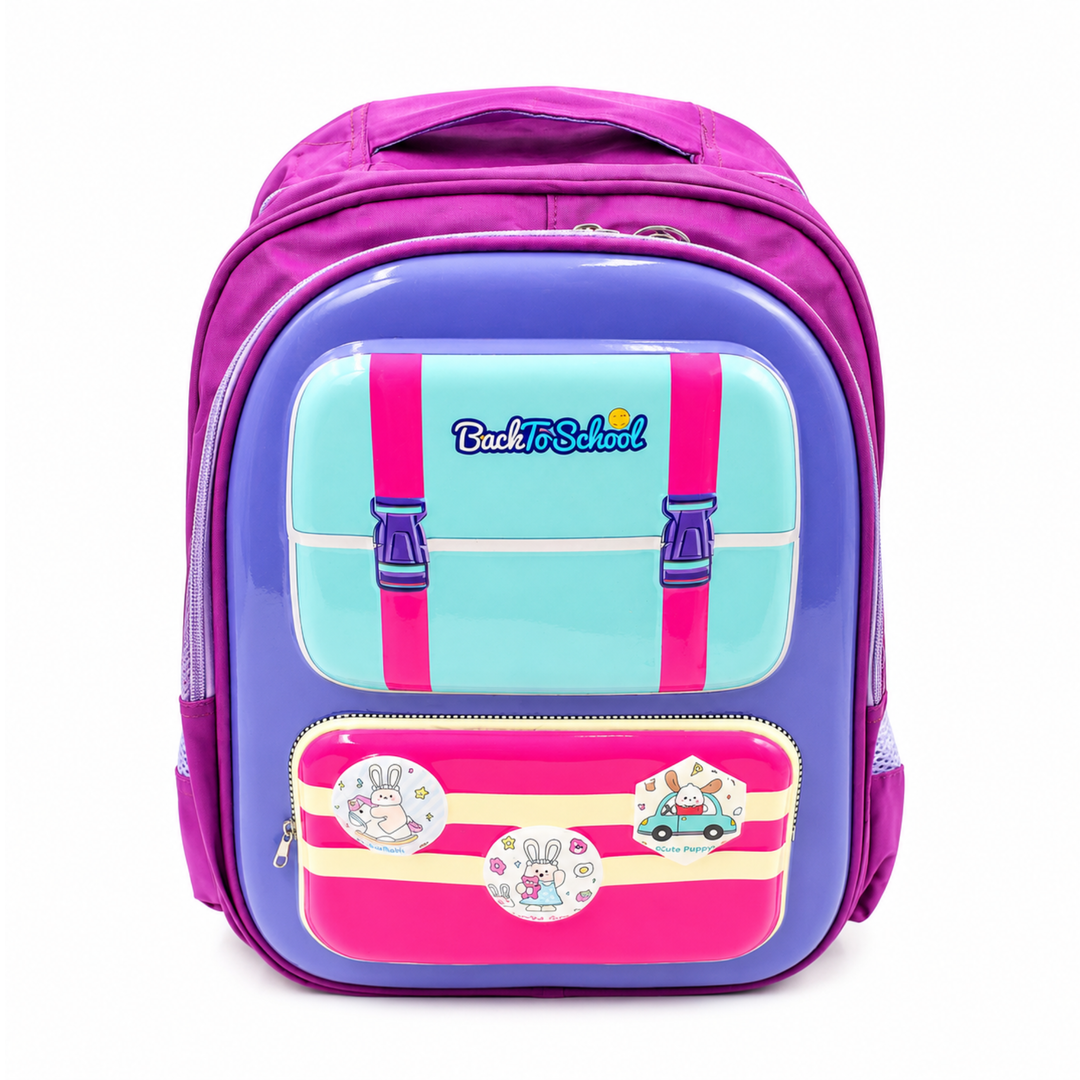 Edupack 14 Inch Kids School Backpack | Lightweight Durable School Bag for Boys & Girls | Spacious Multi-Compartment Travel Backpack for School & Daily Use