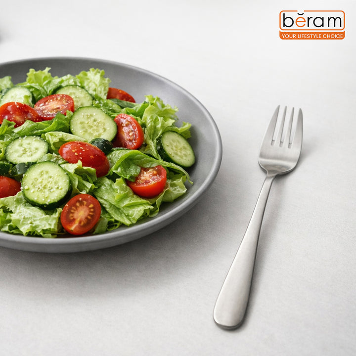 BERAM Elegant Silverware Cutlery Set  Elegant Stainless Steel, 18/10 Grade Kitchen Utensils Set, Tableware for Home, Restaurants