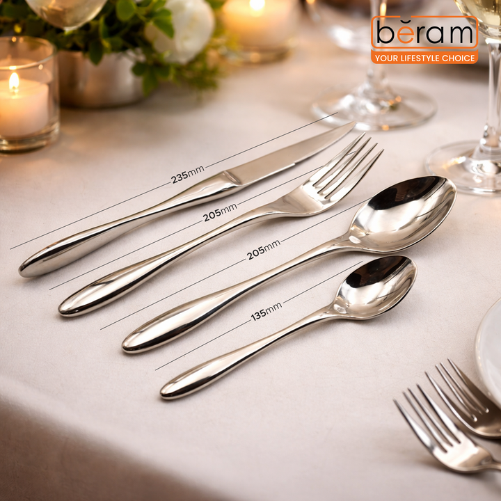 Eternal Forge Cutlery Set of 4, 16 & 24