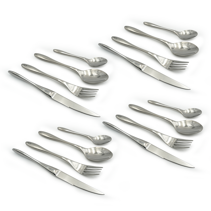 Eternal Forge Cutlery Set of 4, 16 & 24