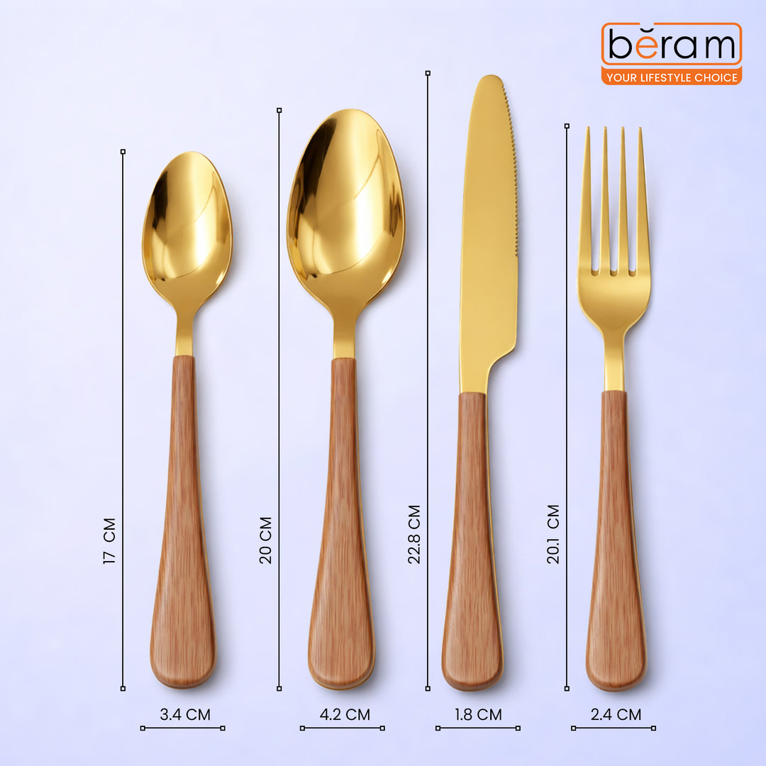 Blended Wooden Cutlery Set