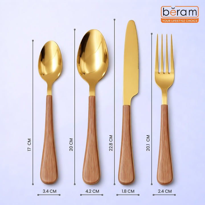 Blended Wooden Cutlery Set
