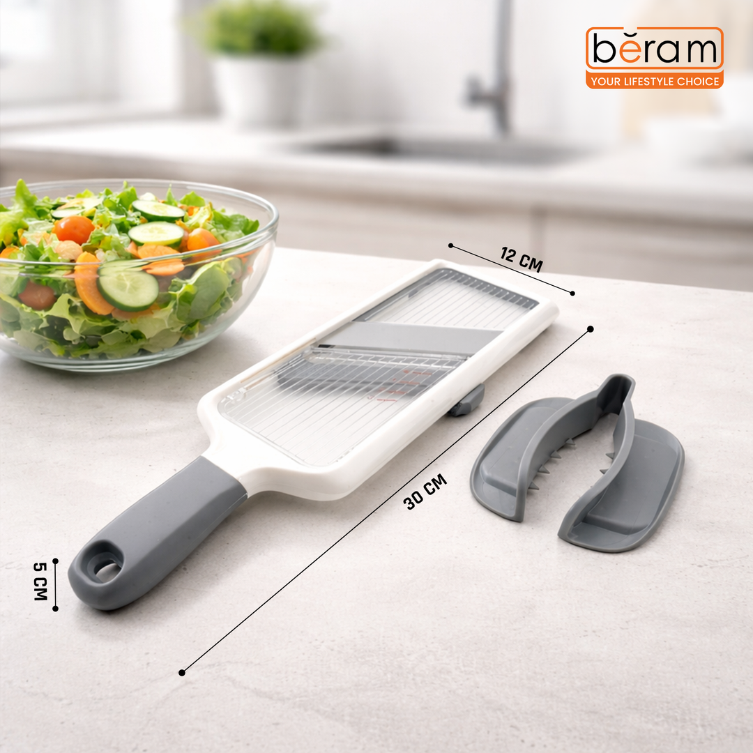 BERAM Manual Vegetable Cutter & Slicer Multi Purpose Mandoline Slicer Onion & Potato Chopper for Kitchen Food Chopper Vegetable Slicer Cutter Kitchen Tools & Gadgets for Home