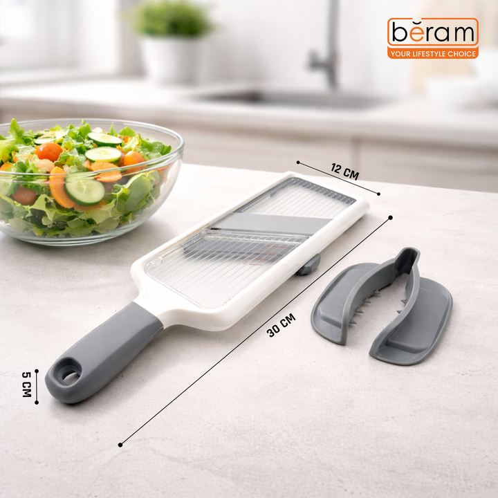 BERAM Manual Vegetable Cutter & Slicer Multi Purpose Mandoline Slicer Onion & Potato Chopper for Kitchen Food Chopper Vegetable Slicer Cutter Kitchen Tools & Gadgets for Home