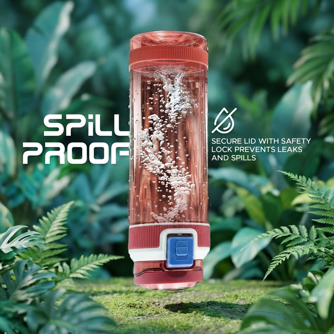 TR6 Hydra Boost Sport Clear Gym Bottle Leak Proof BPA Free Flip Lock Lid Carry Holder Lightweight for Gym Office Travel Hydration Tracker with Markings 790ml 790 ml