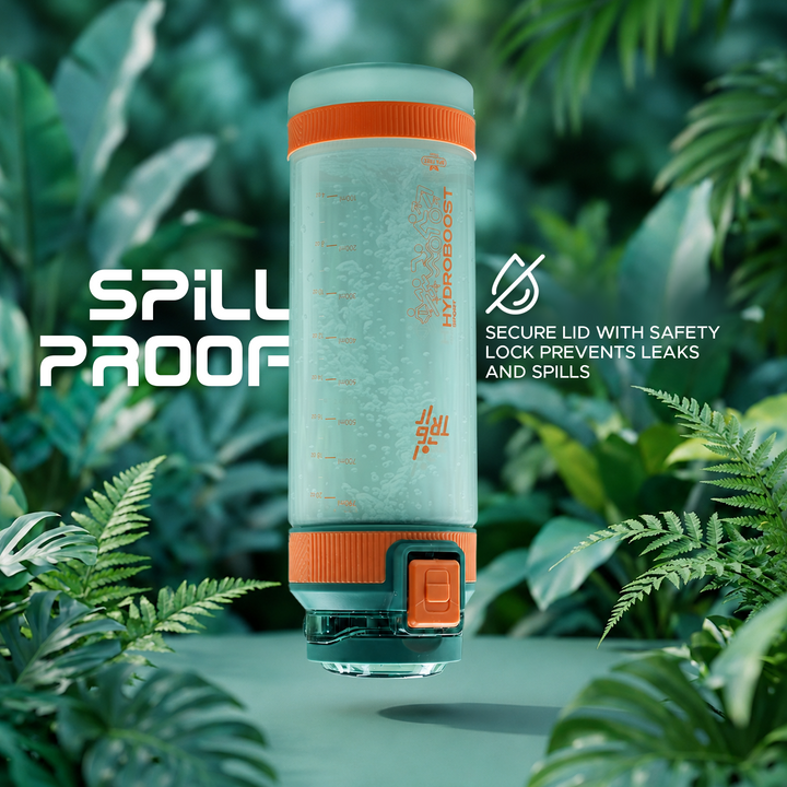TR6 Sport Frosted Gym Water Bottle BPA Free Leak Proof with Measurement Markers Flip Lock Lid Durable Hydration Bottle for Fitness Office Travel Outdoor Wide Mouth for easy cleaning 790ml