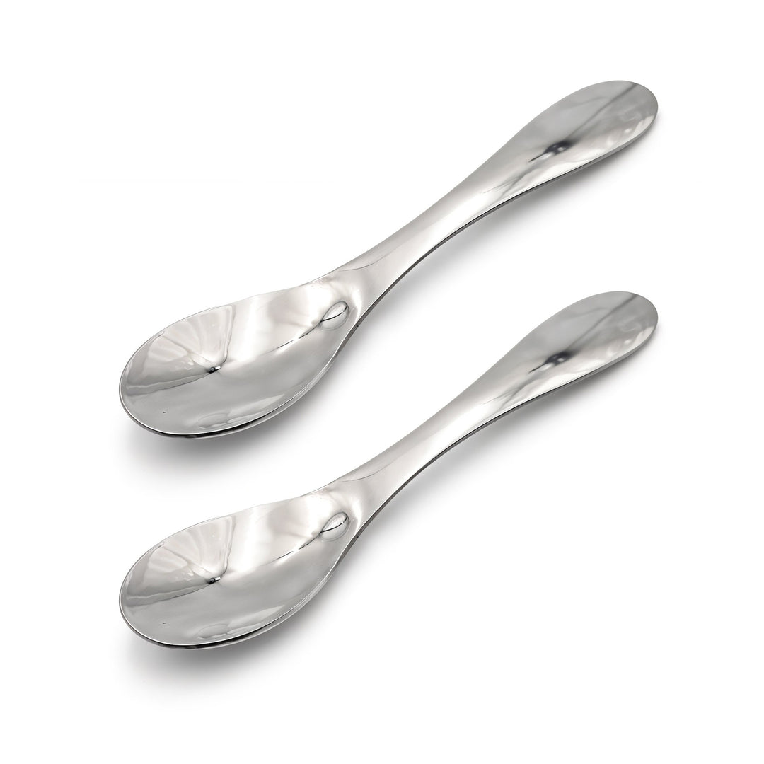 BERAM Tiny Bite Children’s Cutlery 18/10 Stainless Steel Flatware with Elegant Handles – Perfect Toddler Tableware