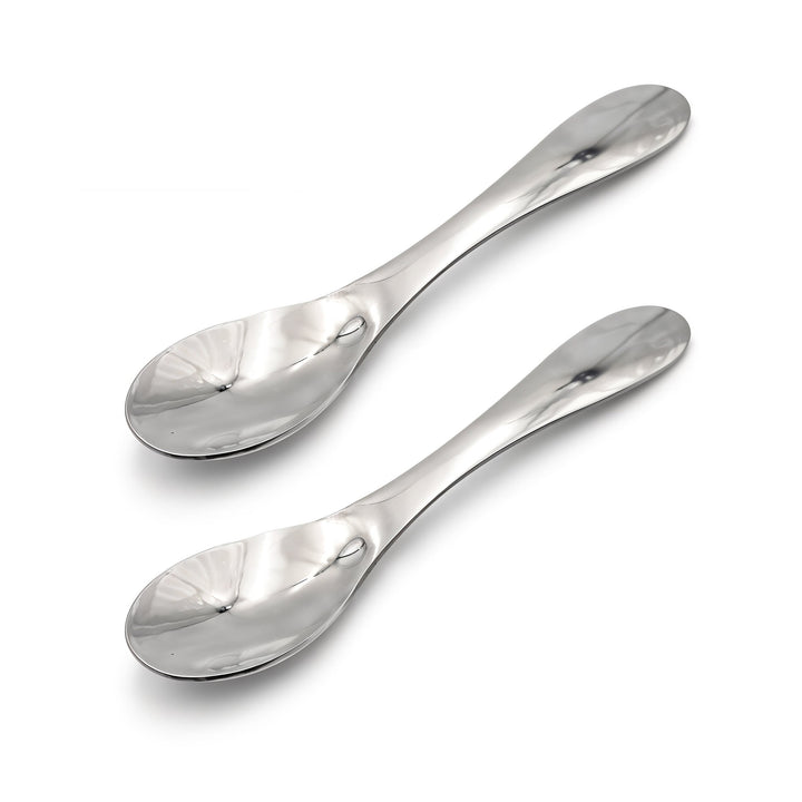BERAM Tiny Bite Children’s Cutlery 18/10 Stainless Steel Flatware with Elegant Handles – Perfect Toddler Tableware