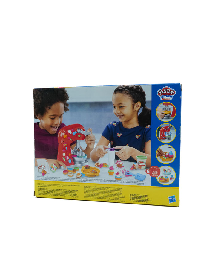 Play-Doh Kitchen Creations Magical Mixer Playset – Interactive Dough Mixer with 5 Play-Doh Colors, Encourages Creativity & Imaginative Play for Kids 3+, Includes Molds & Tools for Baking Fun
