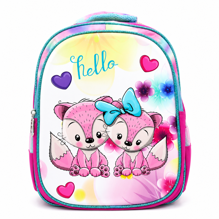 14 Inch School Backpack with Spacious Compartments | Lightweight Durable Water-Resistant Bag | Ergonomic Shoulder Straps, Multi-Pocket Storage for Daily Use, Travel & Office