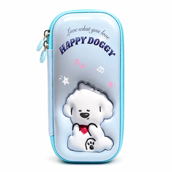 Pencil Case Large Capacity Durable Zipper Pencil Pouch Portable Stationery Organizer Multi-Purpose Pen Holder Bag for School Office Travel