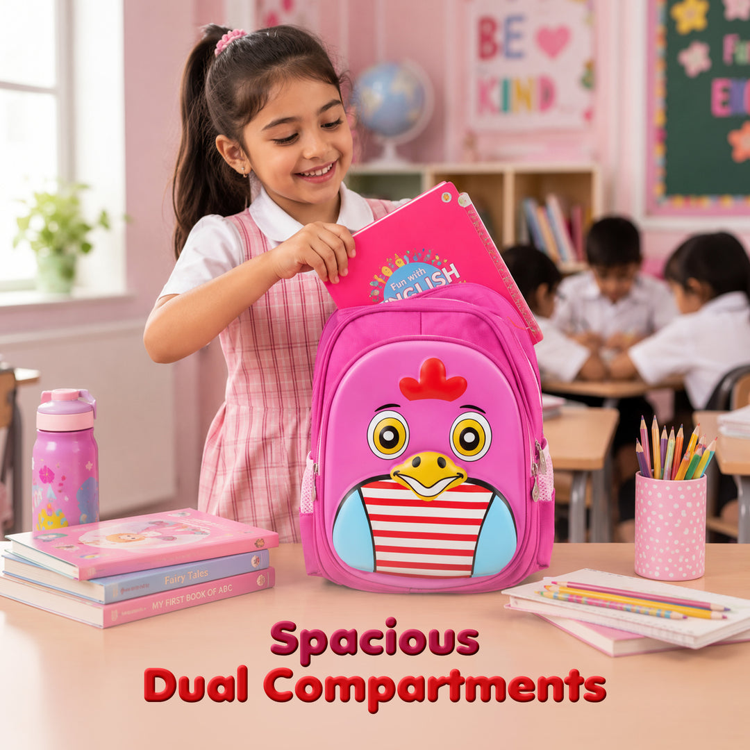 School Backpack Lightweight Large Capacity Multi Pocket Bookbag Adjustable Padded Shoulder Straps Water Resistant Everyday Backpack Study Travel Outdoor Activities Daily Use