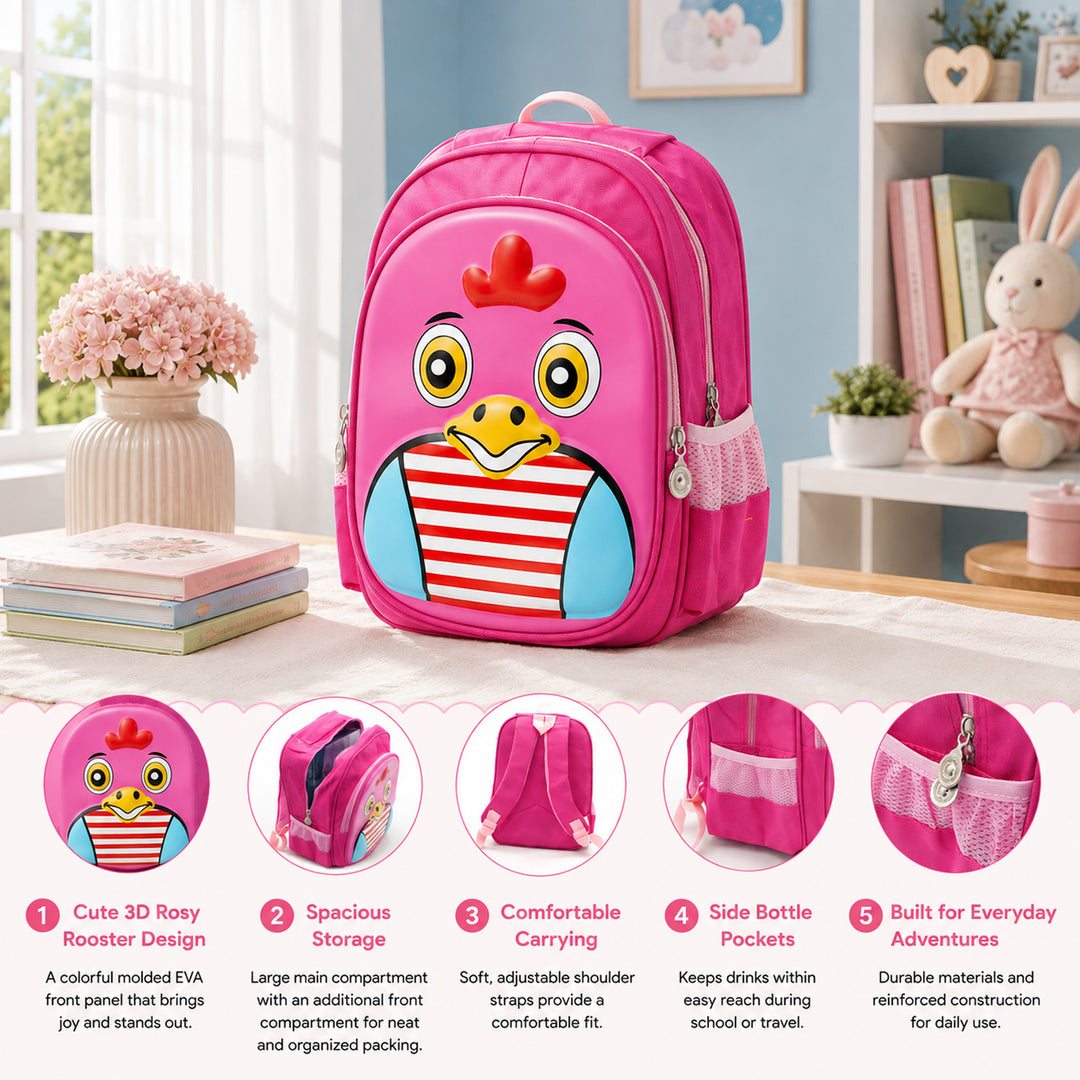 School Backpack Lightweight Large Capacity Multi Pocket Bookbag Adjustable Padded Shoulder Straps Water Resistant Everyday Backpack Study Travel Outdoor Activities Daily Use