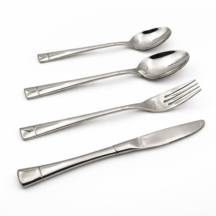 BERAM Silver Savour Cutlery Set  Elegant Stainless Steel, 18/10 Grade Kitchen Utensils Set, Tableware Set for Home, Restaurants